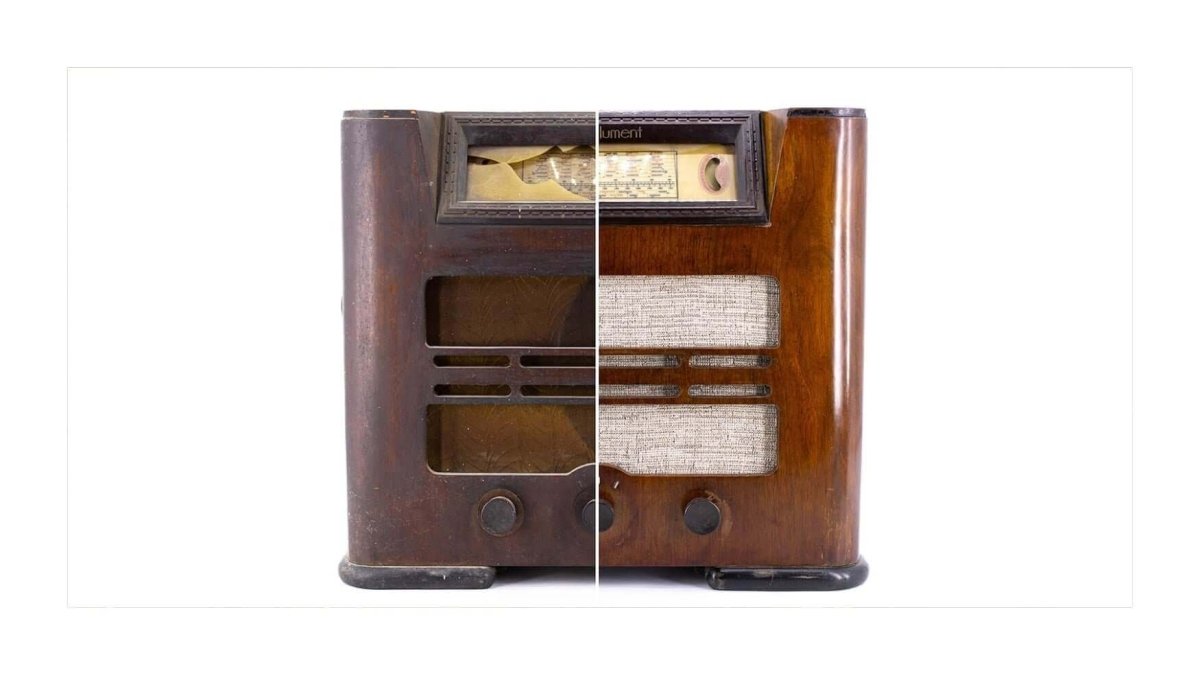 Ébénisterie et savoir-faire pour la restauration des vieilles radios. - A.bsolument - Enceintes design et radios vintage modernisées | Fabrication française