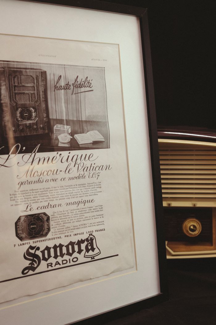 Sonora : De la TSF à la radio bluetooth signée A.bsolument. - A.bsolument - Radios Vintage Bluetooth | Fabrication française