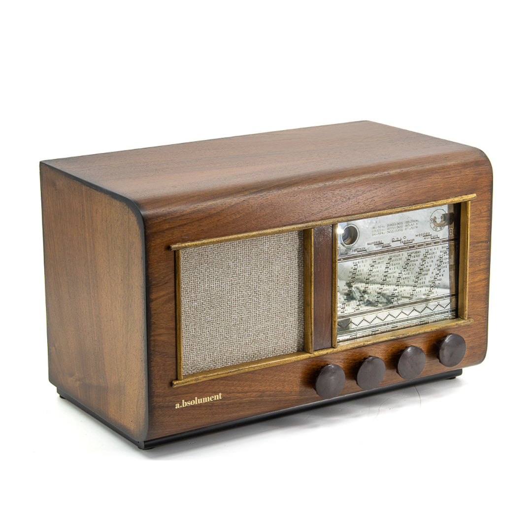 Radio Bluetooth Régional Vintage 40’S - A.bsolument - absolument -radio - vintage - prodige - bluetooth