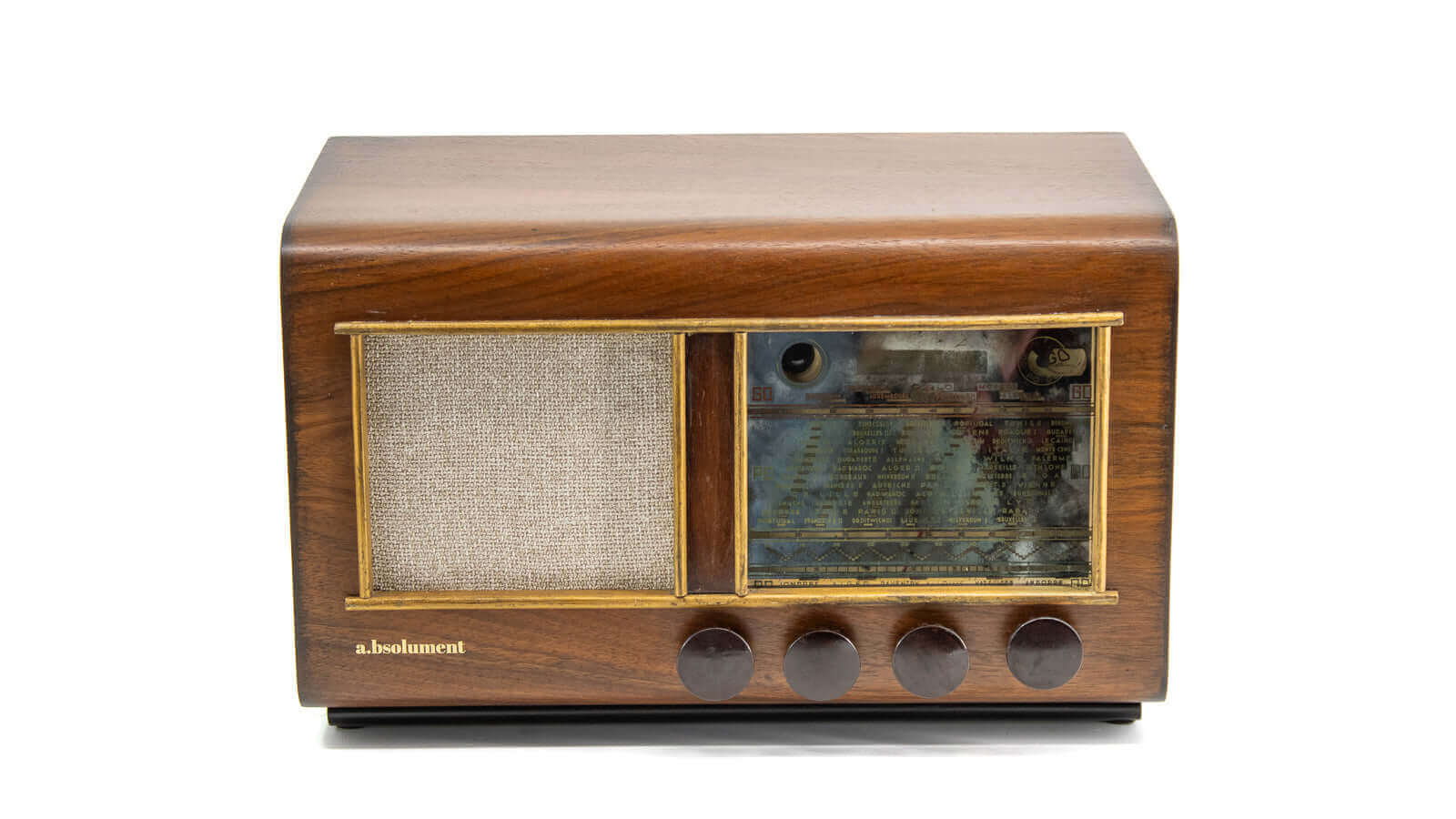 Radio Bluetooth Régional Vintage 40’S - A.bsolument - absolument -radio - vintage - prodige - bluetooth