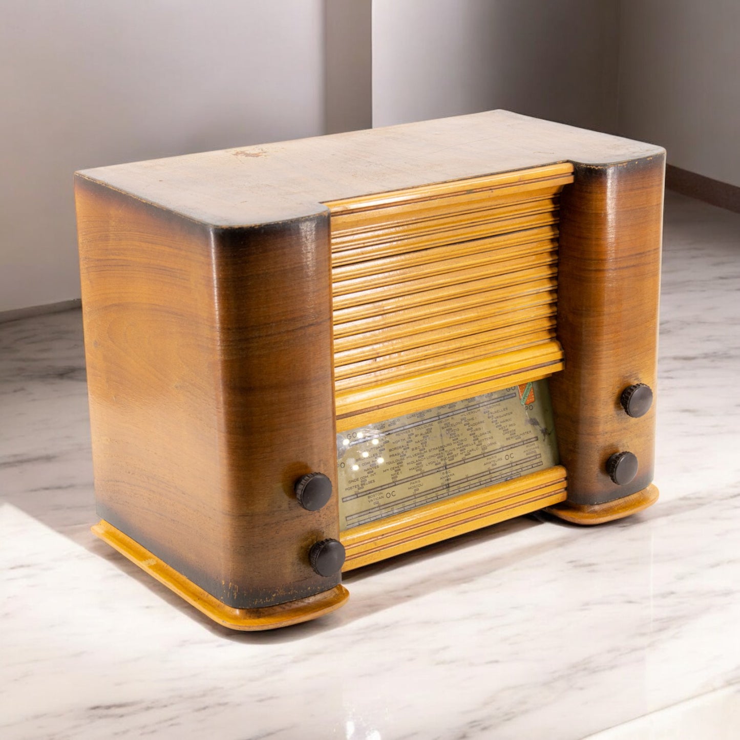 Radio Bluetooth Artisanale Vintage 30’S - A.bsolument - absolument -radio - vintage - prodige - bluetooth