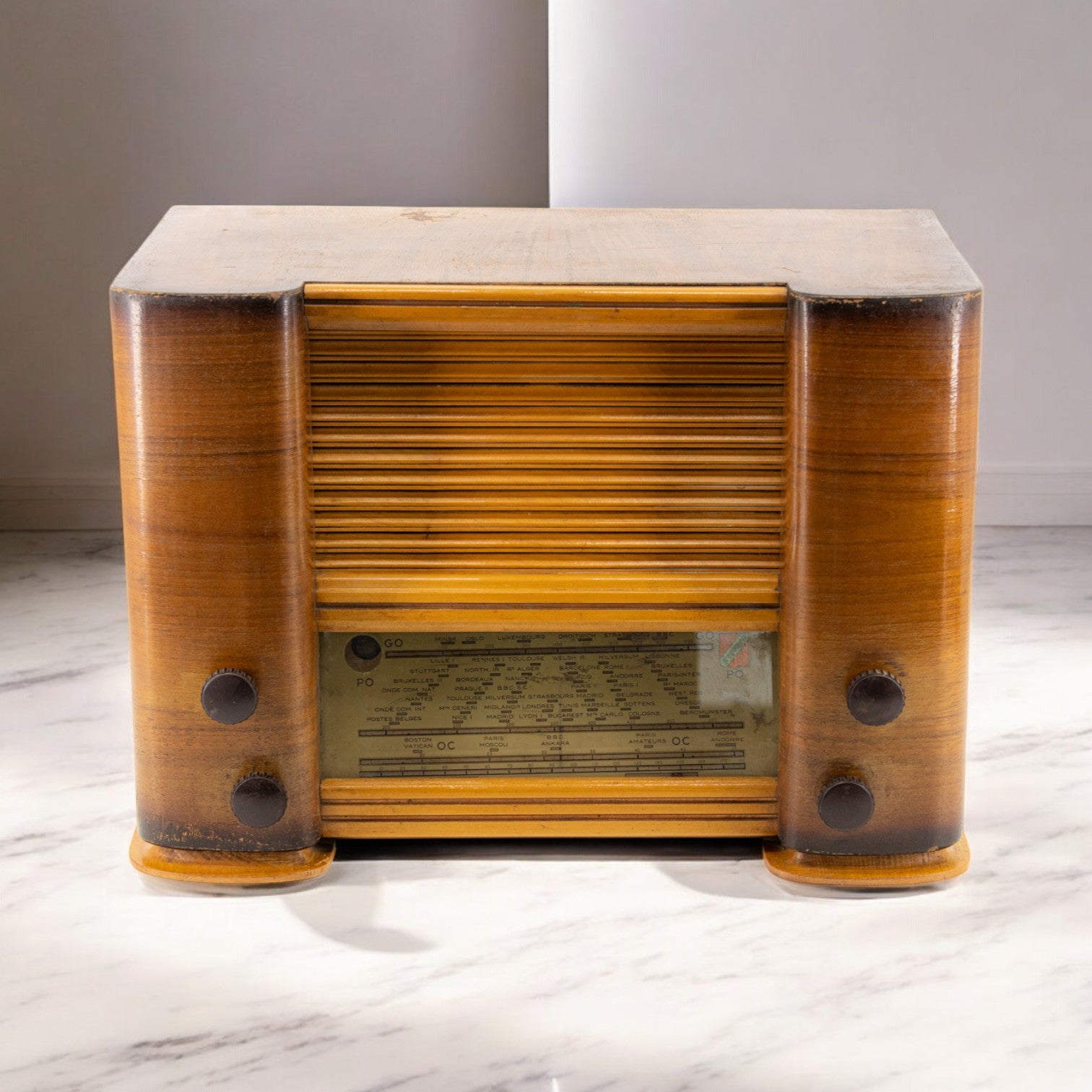 Radio Bluetooth Artisanale Vintage 30’S - A.bsolument - absolument -radio - vintage - prodige - bluetooth