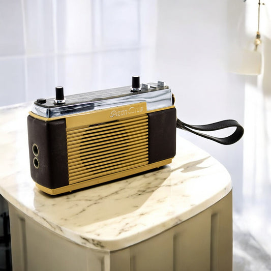 Transistor Bluetooth Pizon Bros Vintage 70’S - A.bsolument - absolument -radio - vintage - prodige - bluetooth