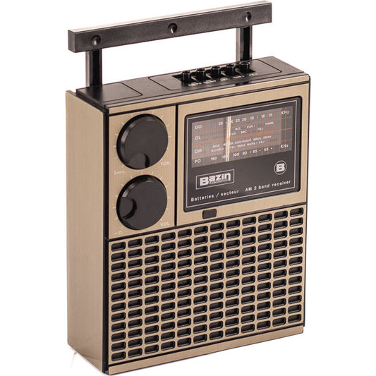Transistor Bluetooth Bazin Vintage 70’S - A.bsolument - absolument -radio - vintage - prodige - bluetooth