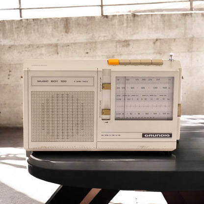 Transistor Bluetooth Grundig Vintage 70’S - A.bsolument - absolument -radio - vintage - prodige - bluetooth