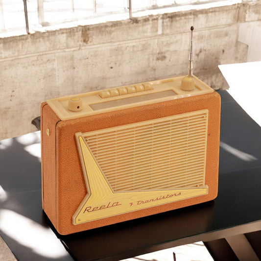 Transistor Bluetooth Reela Vintage 70’S - A.bsolument - absolument -radio - vintage - prodige - bluetooth
