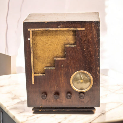 Radio Bluetooth Artisanale Vintage 30’S - A.bsolument - absolument -radio - vintage - prodige - bluetooth