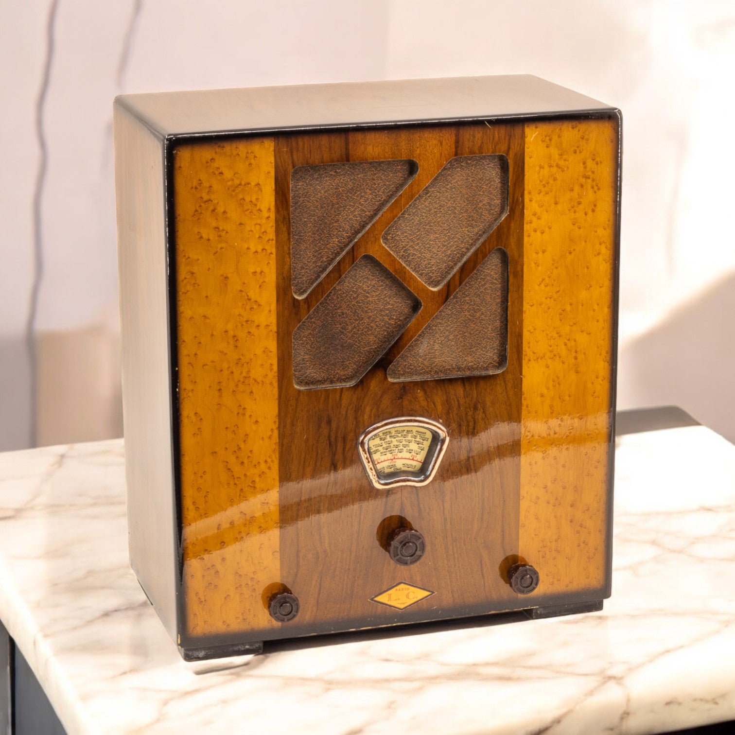 Radio Bluetooth Radio L.C Vintage 30’S - A.bsolument - absolument -radio - vintage - prodige - bluetooth