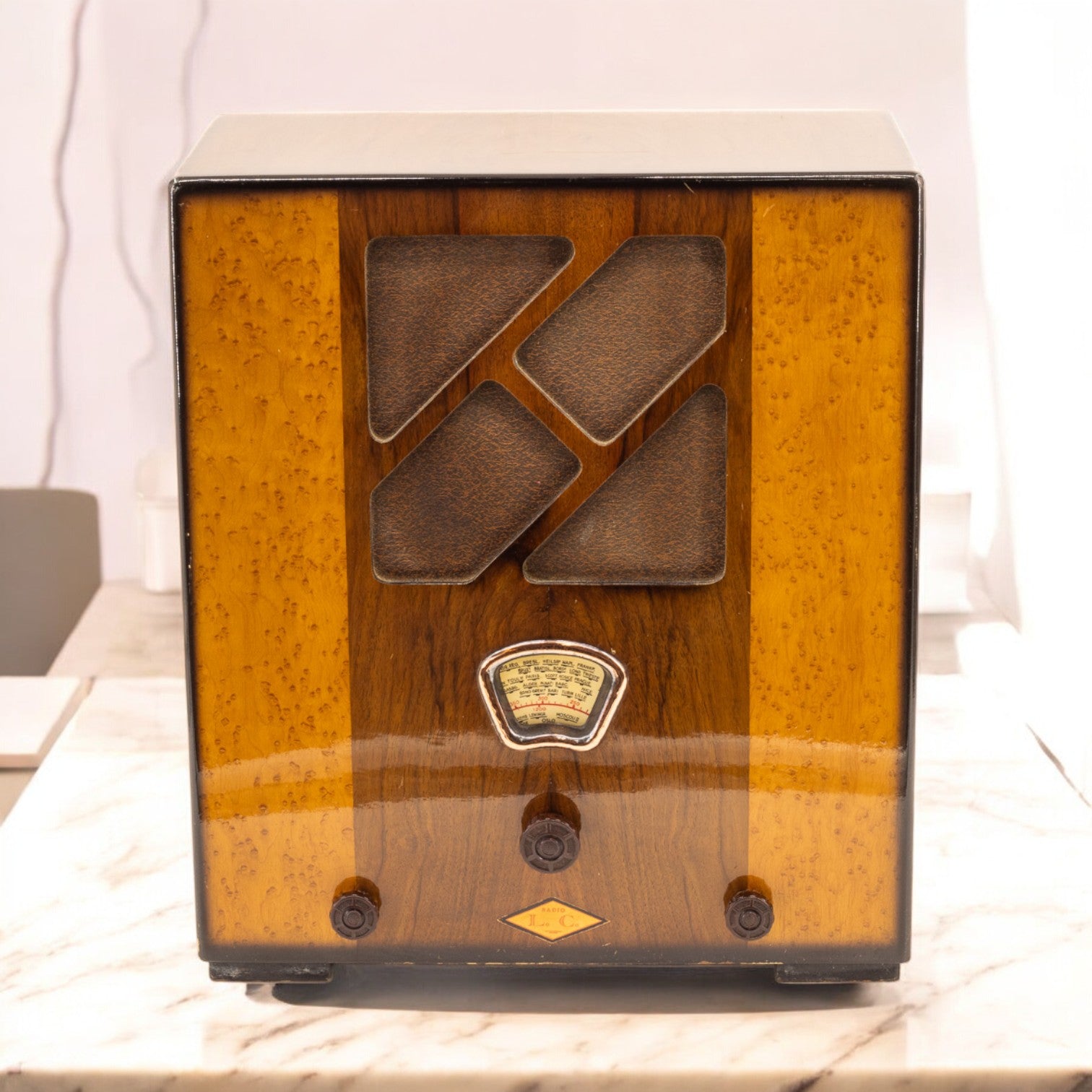 Radio Bluetooth Radio L.C Vintage 30’S - A.bsolument - absolument -radio - vintage - prodige - bluetooth