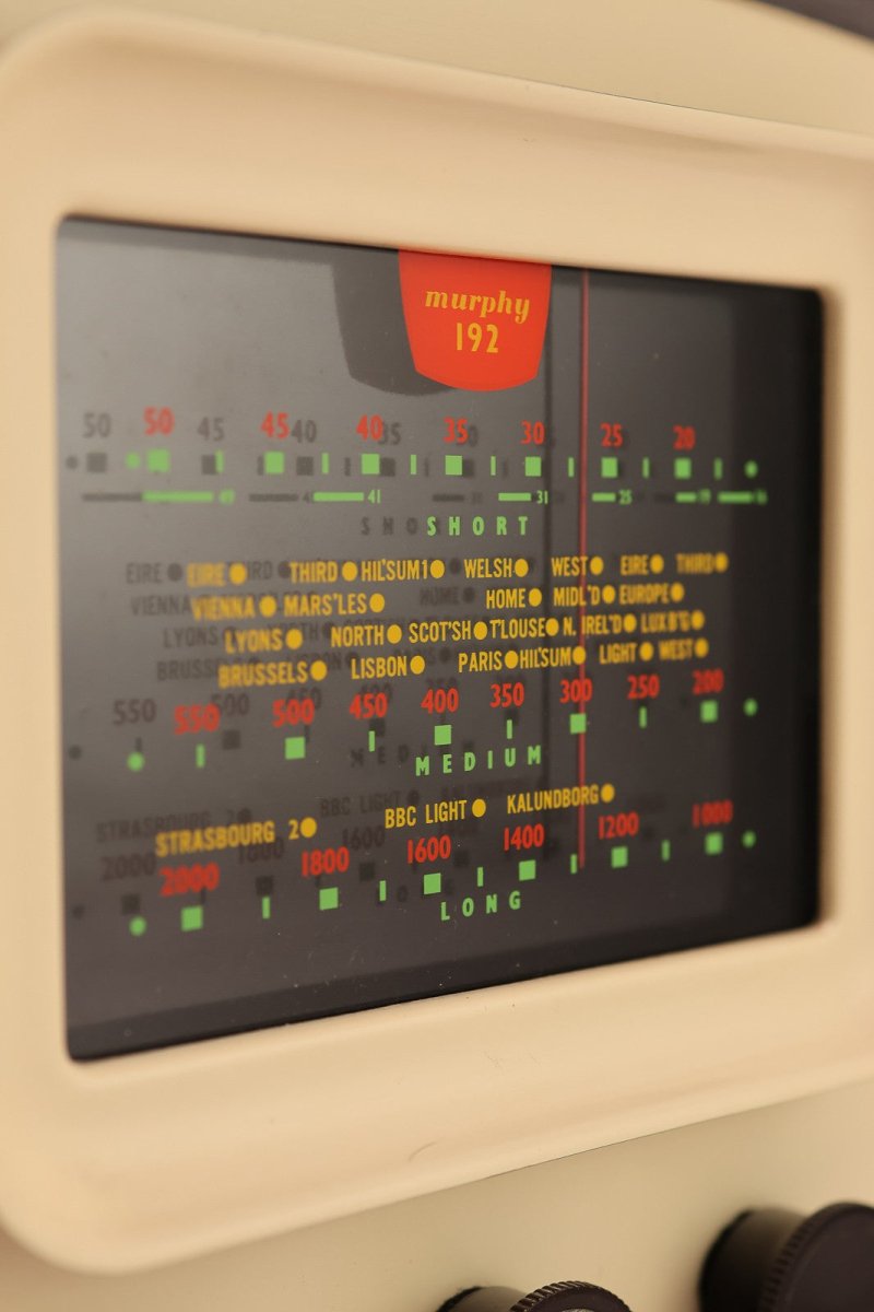 Radio Bluetooth Murphy Vintage 50’S - radio - vintage - bluetooth - tsf - dab - modernisation - retrofit