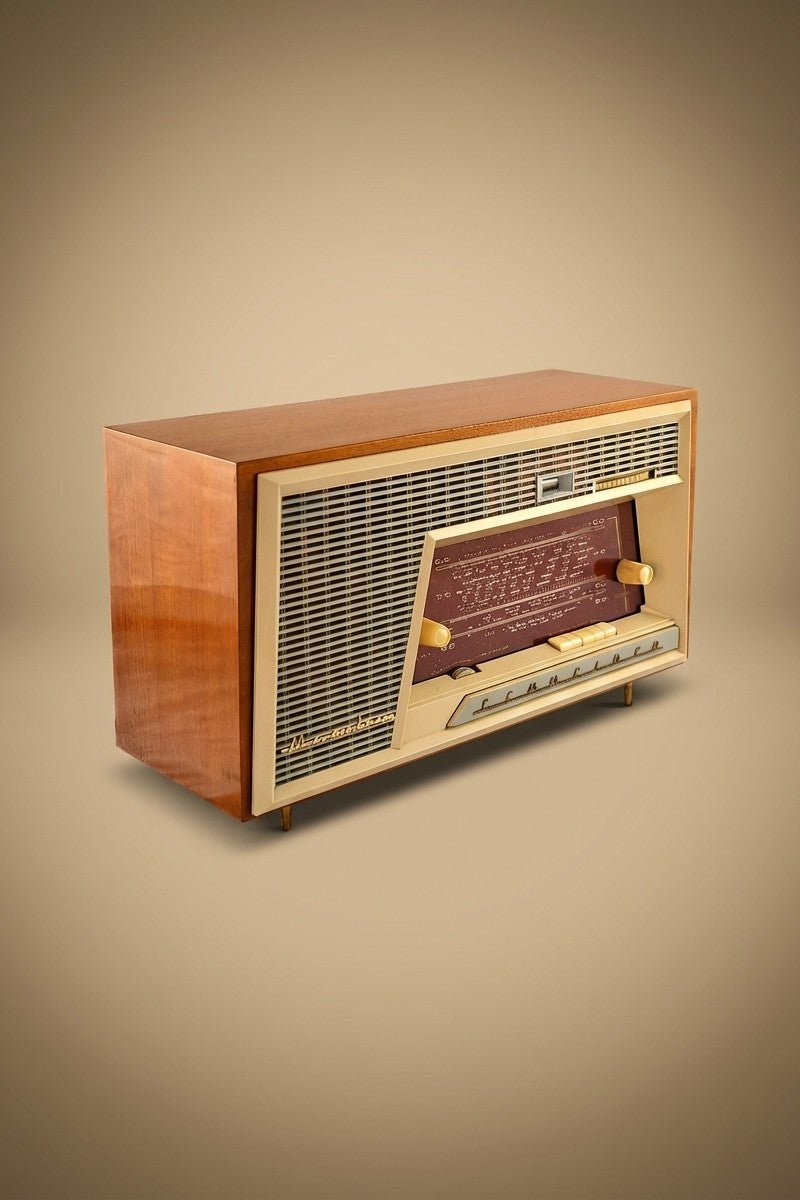 Radio Bluetooth Schneider Vintage 60's - radio - vintage - bluetooth - tsf - dab - modernisation - retrofit