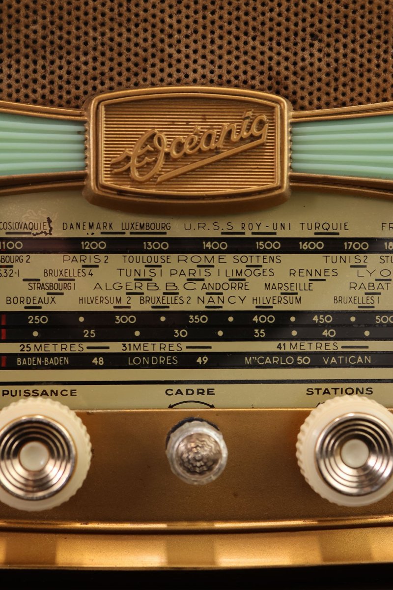 Radio Bluetooth Océanic Vintage 50's - radio - vintage - bluetooth - tsf - dab - modernisation - retrofit