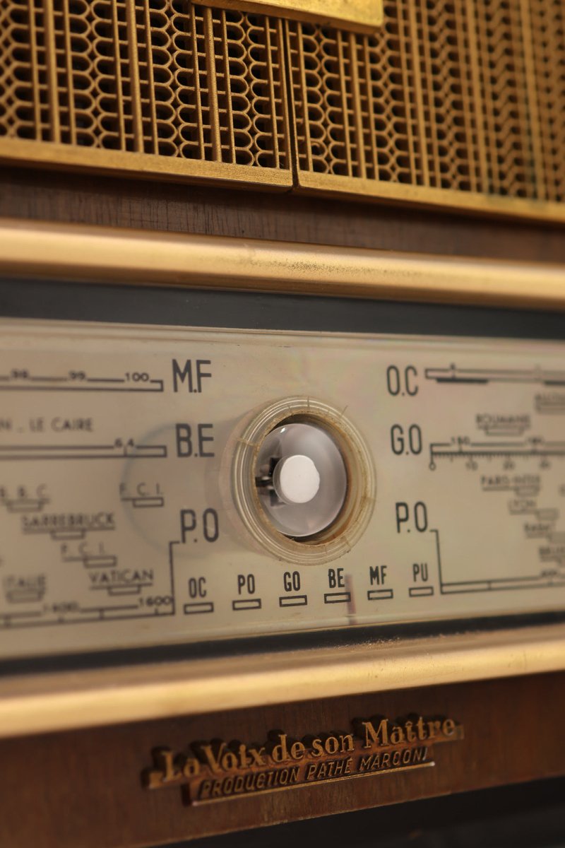 Radio Bluetooth Pathé Marconi Vintage 50’s - radio - vintage - bluetooth - tsf - dab - modernisation - retrofit