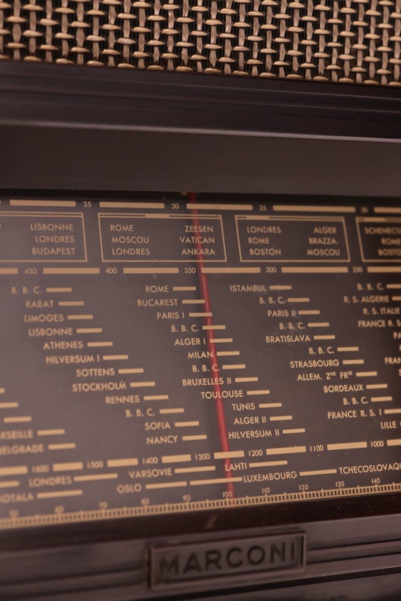 Radio Bluetooth Pathé Marconi Vintage 40's - radio - vintage - bluetooth - tsf - dab - modernisation - retrofit