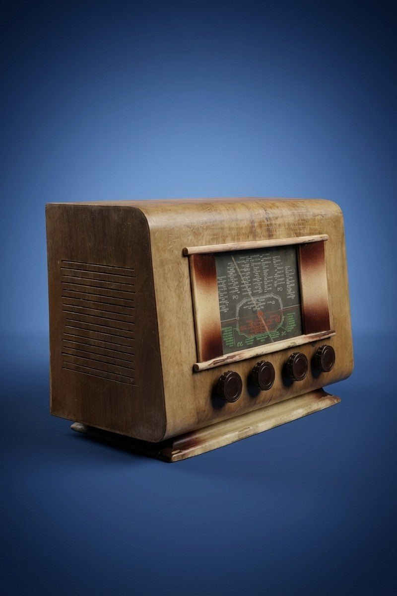 Radio Bluetooth Artisanale Vintage 50’s - radio - vintage - bluetooth - tsf - dab - modernisation - retrofit