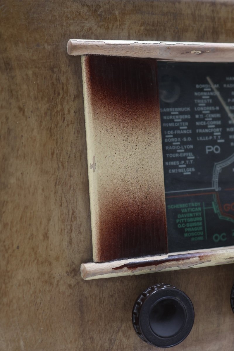 Radio Bluetooth Artisanale Vintage 50’s - radio - vintage - bluetooth - tsf - dab - modernisation - retrofit