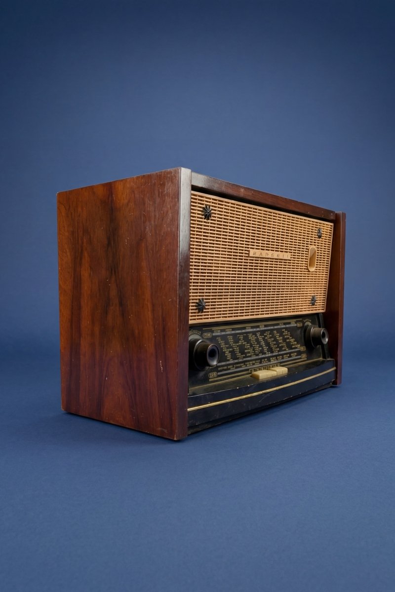 Radio Bluetooth Marconi Vintage de 1955 - radio - vintage - bluetooth - tsf - dab - modernisation - retrofit