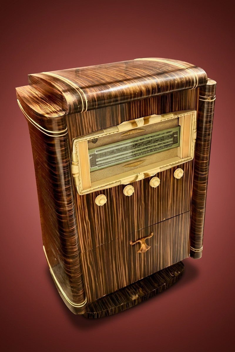 Meuble Bluetooth Manora Vintage 50’S - radio - vintage - bluetooth - tsf - dab - modernisation - retrofit
