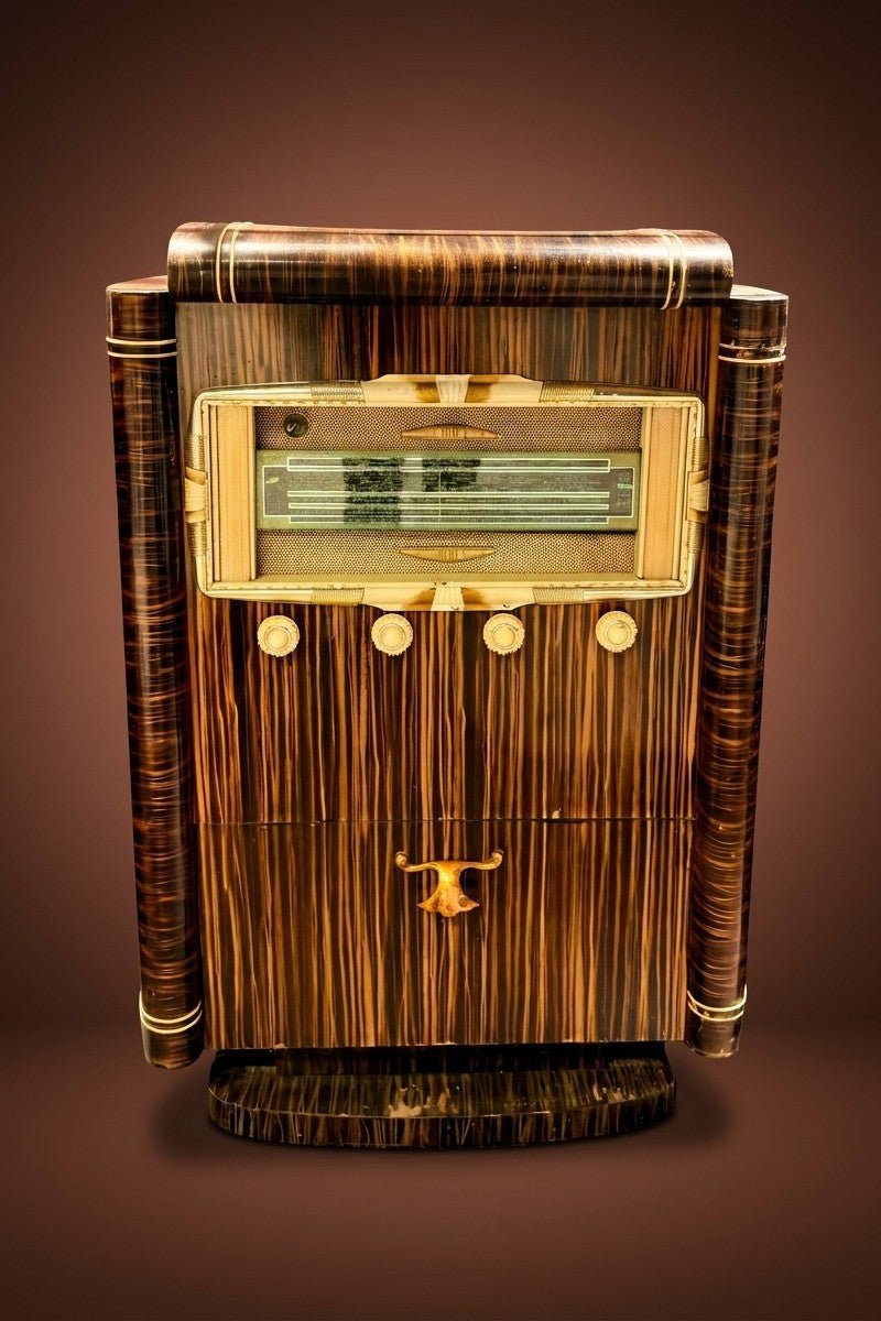 Meuble Bluetooth Manora Vintage 50’S - radio - vintage - bluetooth - tsf - dab - modernisation - retrofit