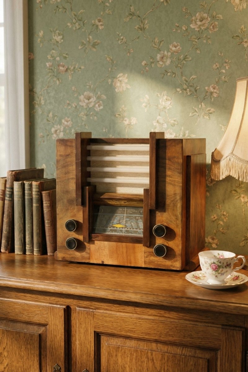 Radio Bluetooth Radialva Vintage de 1937 - radio - vintage - bluetooth - tsf - dab - modernisation - retrofit