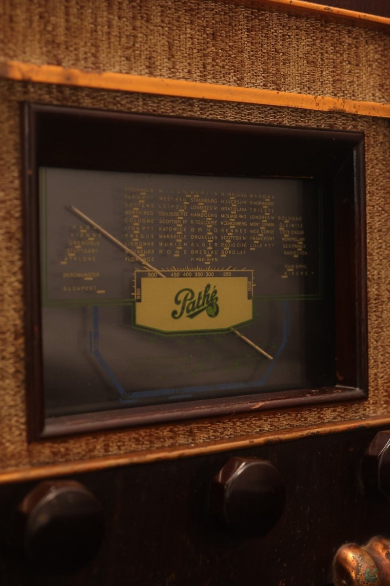 Radio Bluetooth Pathé Vintage de 1937 - radio - vintage - bluetooth - tsf - dab - modernisation - retrofit