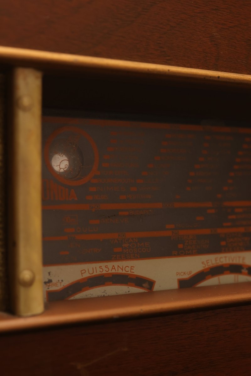 Radio Bluetooth Ondia Vintage de 1941 - radio - vintage - bluetooth - tsf - dab - modernisation - retrofit