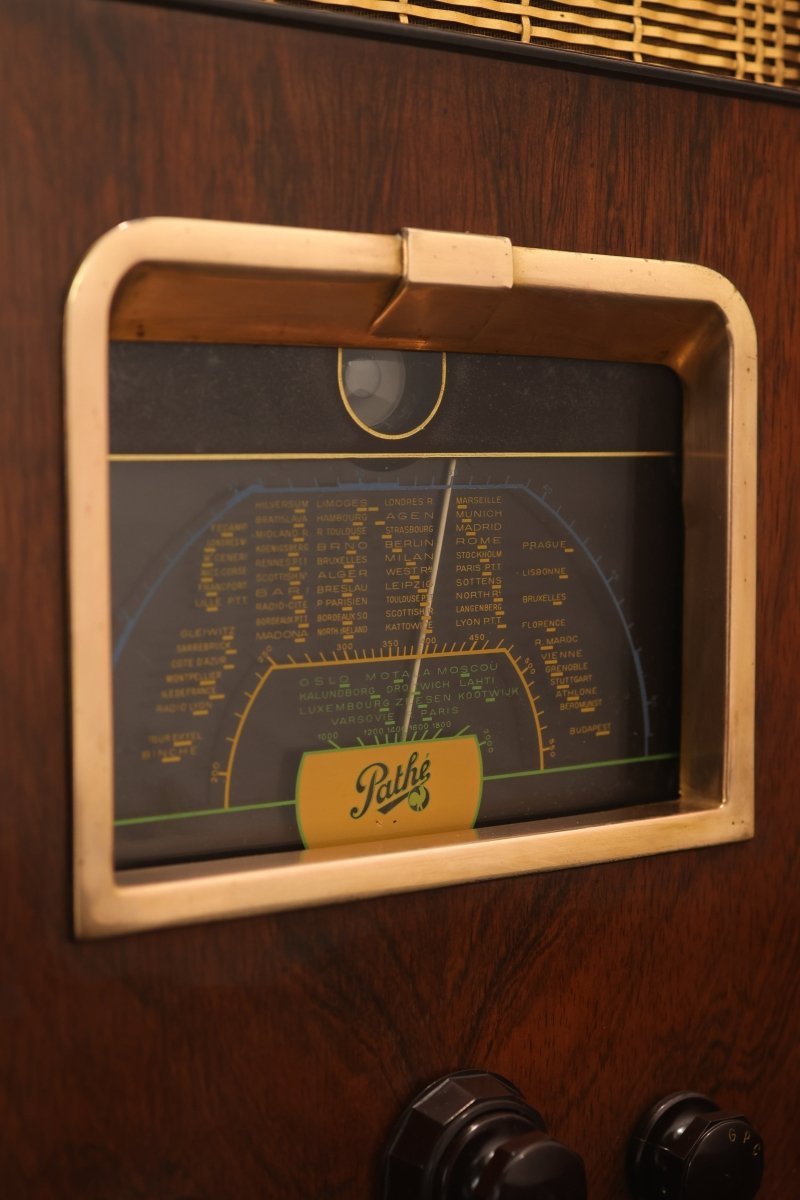Radio Bluetooth Pathé Marconi Vintage de 1936 - radio - vintage - bluetooth - tsf - dab - modernisation - retrofit