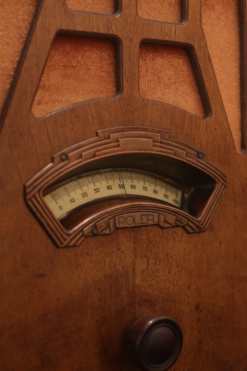 Radio Bluetooth Poler Vintage de 1937 - radio - vintage - bluetooth - tsf - dab - modernisation - retrofit