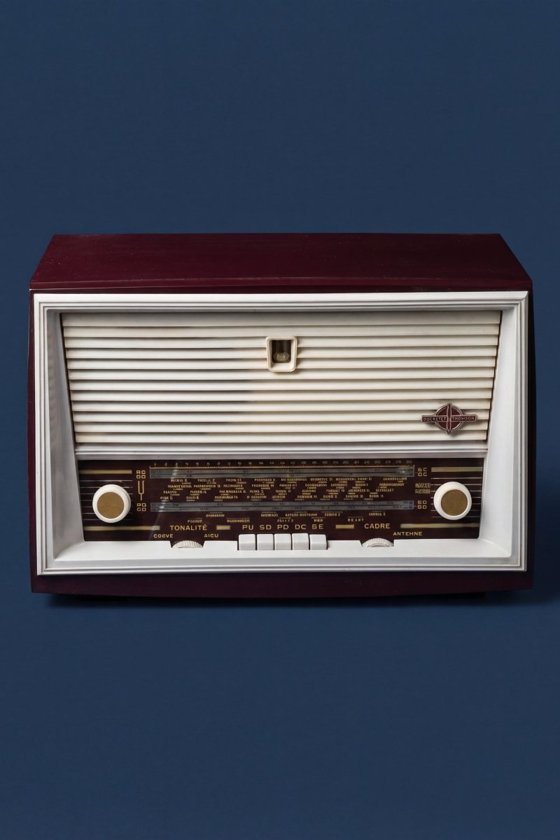 Radio Bluetooth Ducretet Thomson Vintage de 1958 - radio - vintage - bluetooth - tsf - dab - modernisation - retrofit