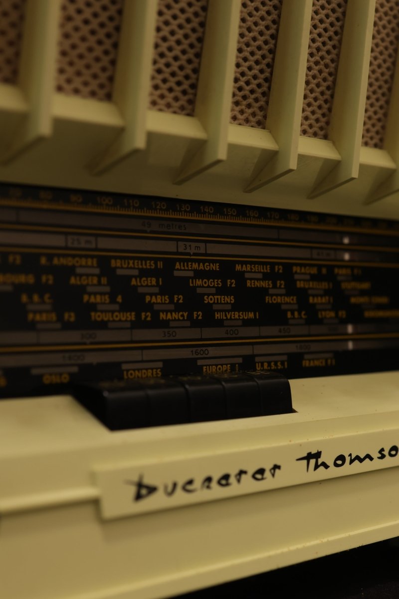 Radio Bluetooth Ducretet Thomson Vintage de 1959 - radio - vintage - bluetooth - tsf - dab - modernisation - retrofit