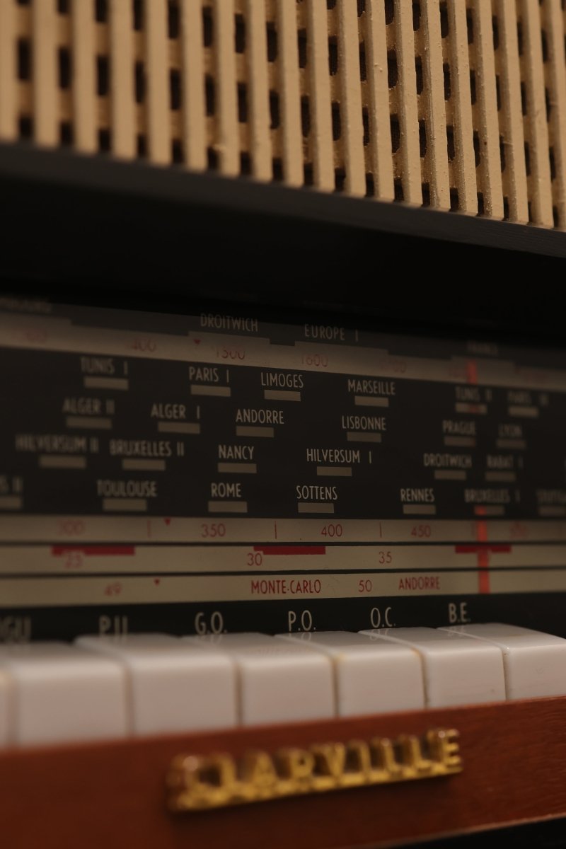 Radio Bluetooth Clarville Vintage de 1958 - radio - vintage - bluetooth - tsf - dab - modernisation - retrofit
