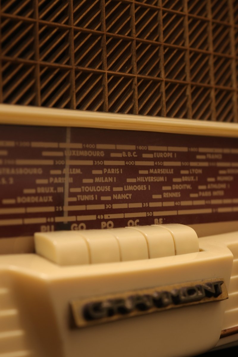 Radio Bluetooth Grammont Vintage de 1957 - radio - vintage - bluetooth - tsf - dab - modernisation - retrofit