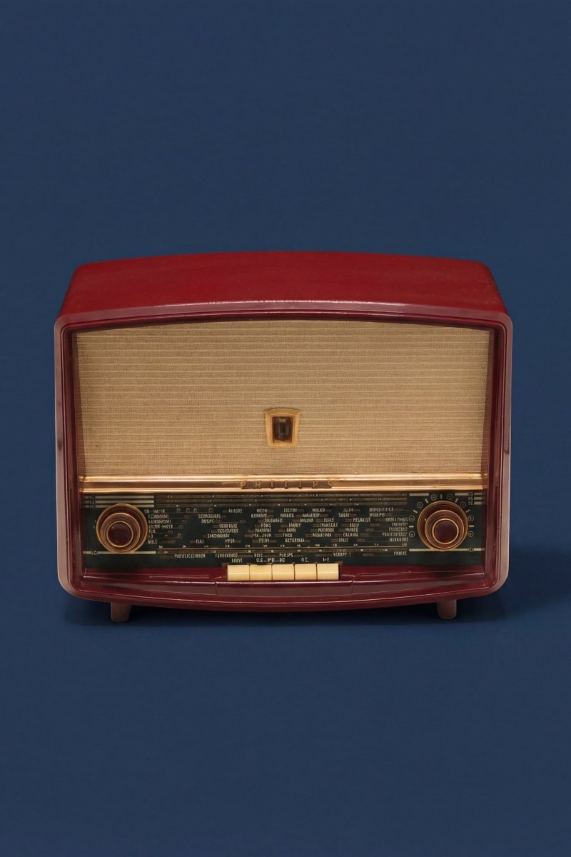 Radio Bluetooth Philips Vintage de 1956 - radio - vintage - bluetooth - tsf - dab - modernisation - retrofit