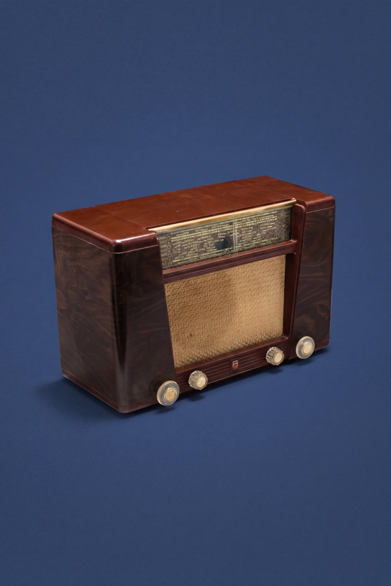 Radio Bluetooth Philips Vintage de 1950 - radio - vintage - bluetooth - tsf - dab - modernisation - retrofit
