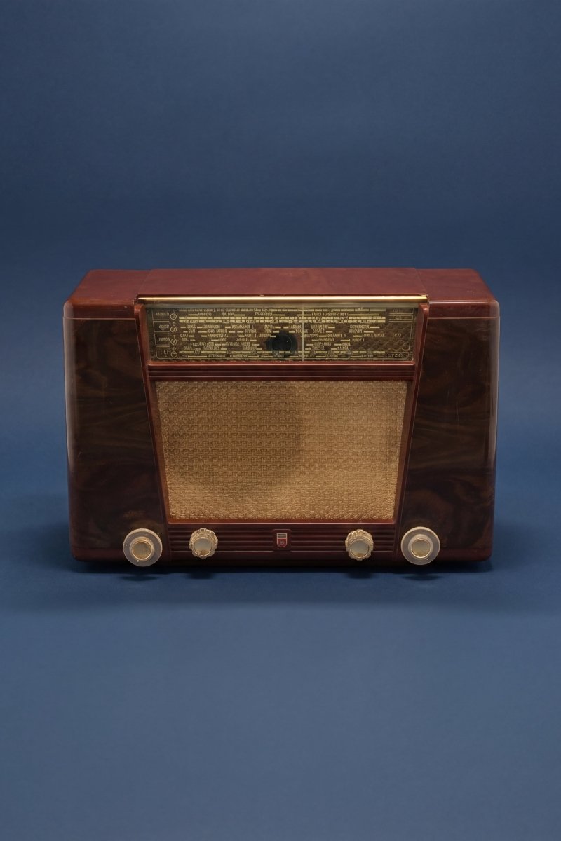 Radio Bluetooth Philips Vintage de 1950 - radio - vintage - bluetooth - tsf - dab - modernisation - retrofit
