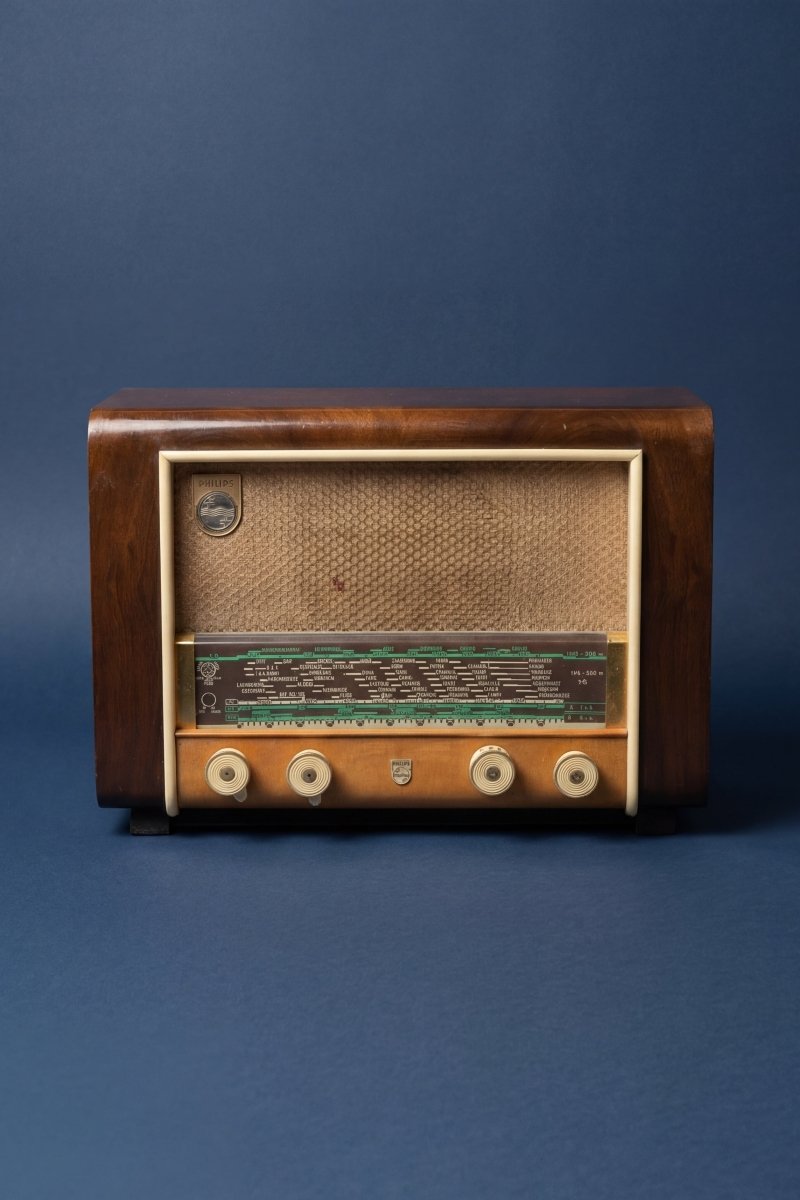 Radio Bluetooth Philips Vintage de 1953 - radio - vintage - bluetooth - tsf - dab - modernisation - retrofit
