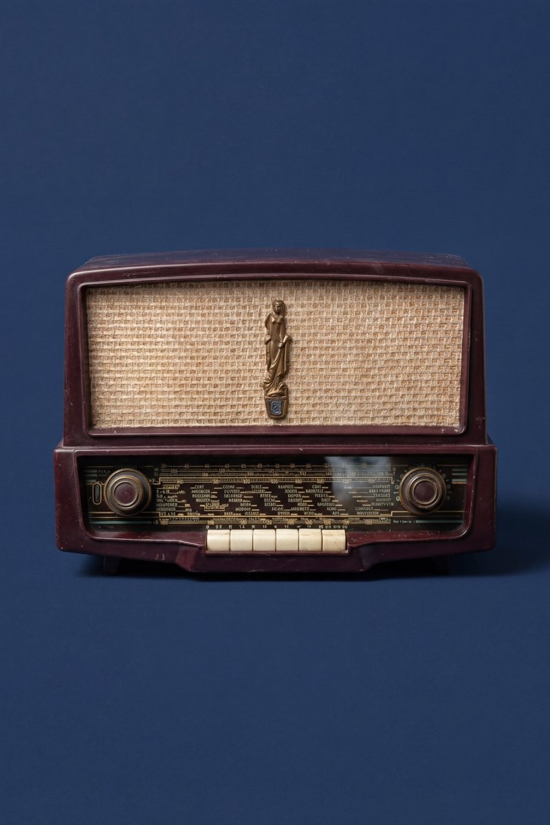 Radio Bluetooth Radiola Vintage de 1955 - radio - vintage - bluetooth - tsf - dab - modernisation - retrofit
