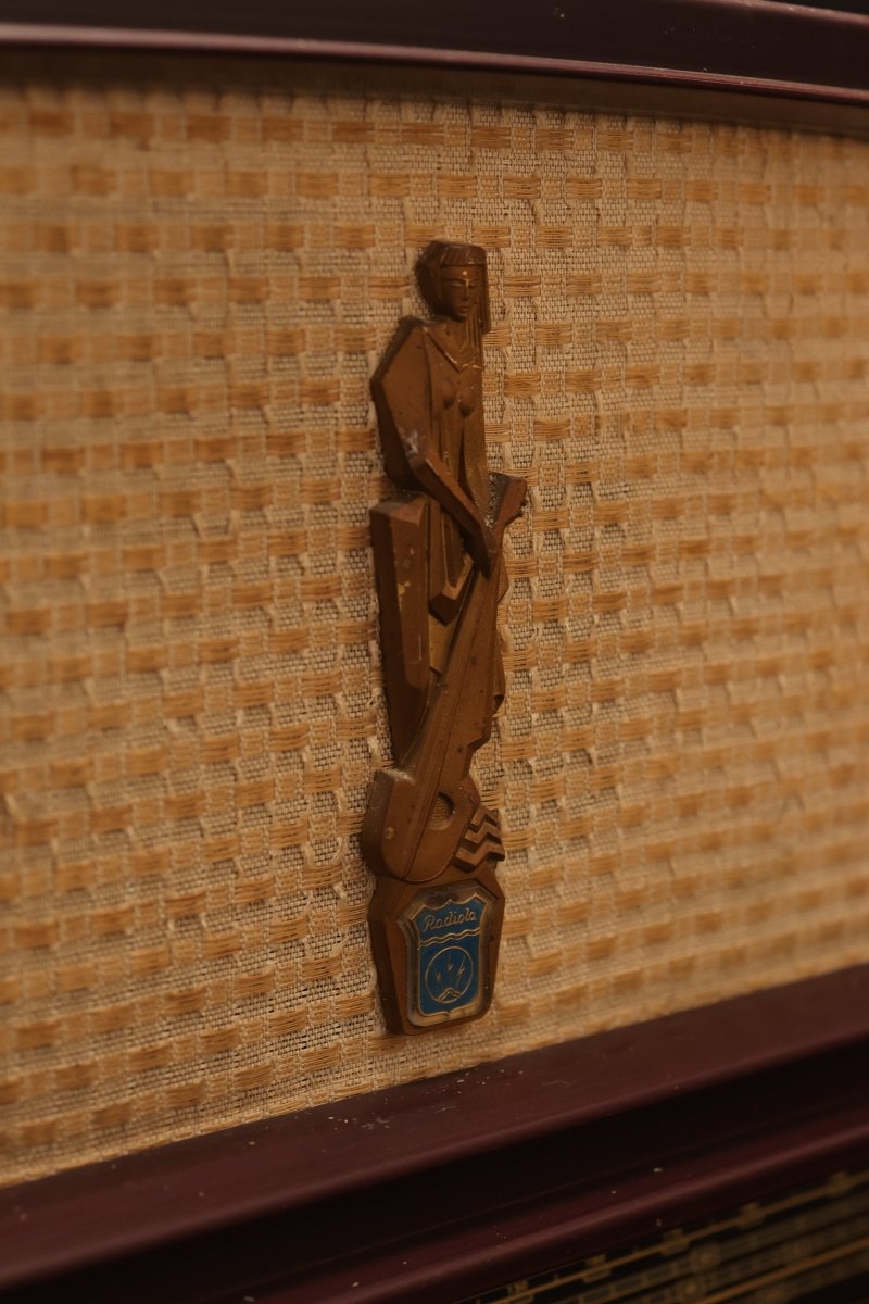 Radio Bluetooth Radiola Vintage de 1955 - radio - vintage - bluetooth - tsf - dab - modernisation - retrofit