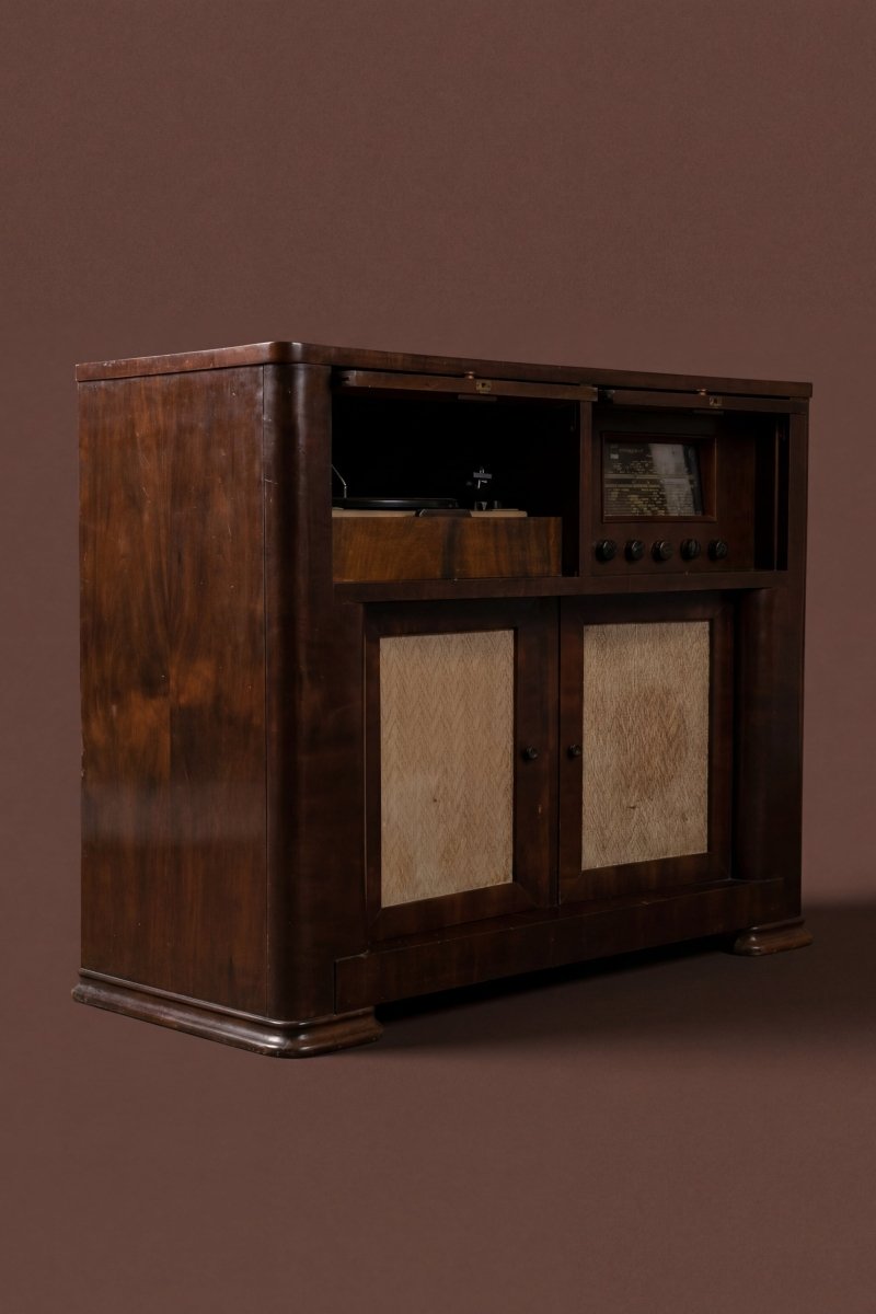 Meuble Bluetooth Artisanal (Brésil) Vintage de 1949 - radio - vintage - bluetooth - tsf - dab - modernisation - retrofit