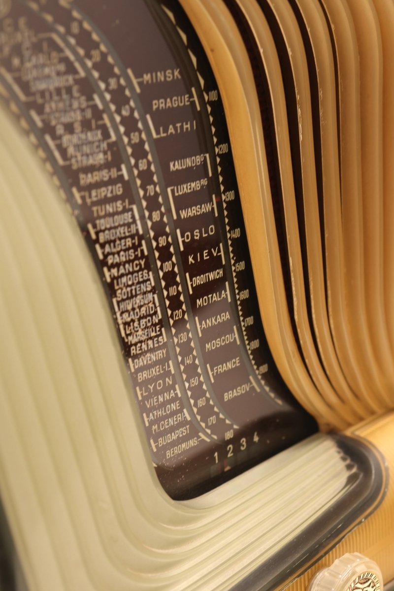 Radio Bluetooth SNR Vintage de 1955 - radio - vintage - bluetooth - tsf - dab - modernisation - retrofit