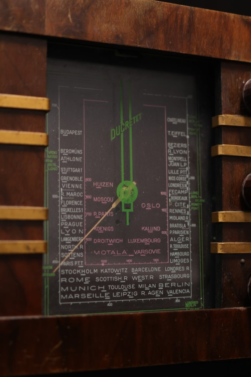 Radio Bluetooth Ducretet Vintage de 1937 - radio - vintage - bluetooth - tsf - dab - modernisation - retrofit