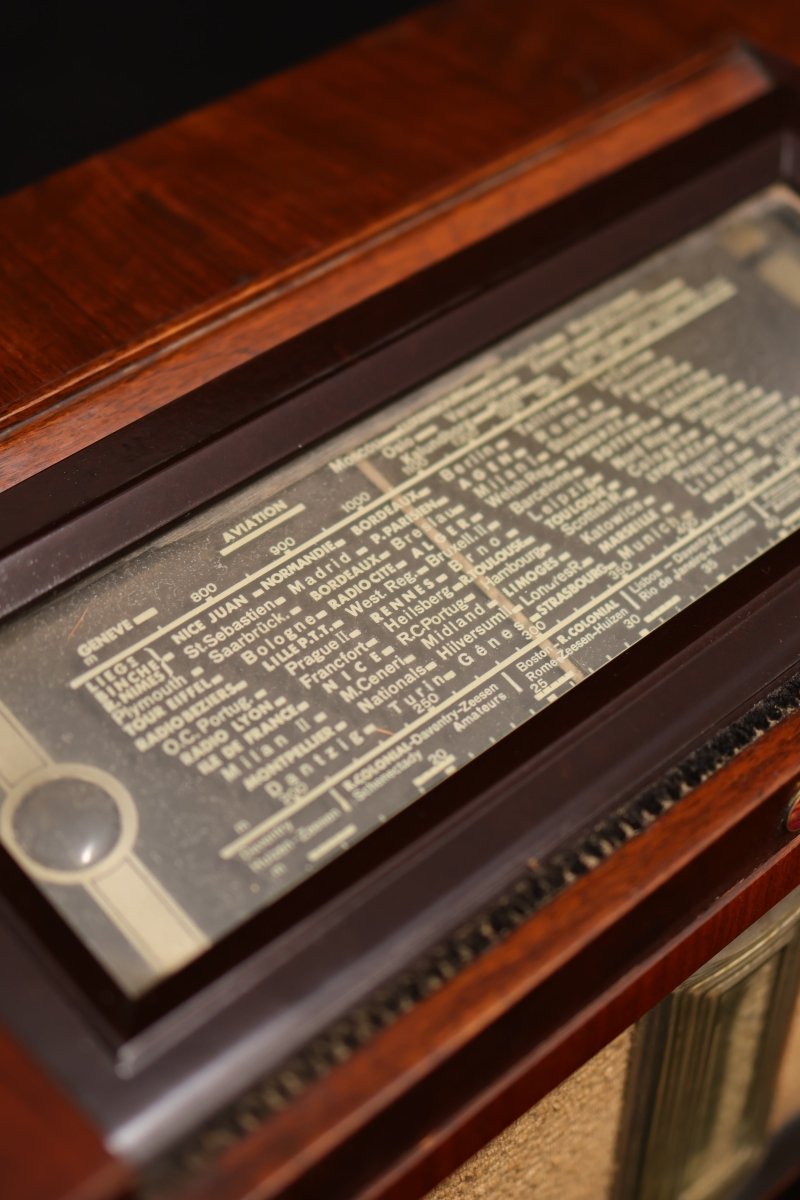 Radio Bluetooth Philips Vintage de 1937 - radio - vintage - bluetooth - tsf - dab - modernisation - retrofit