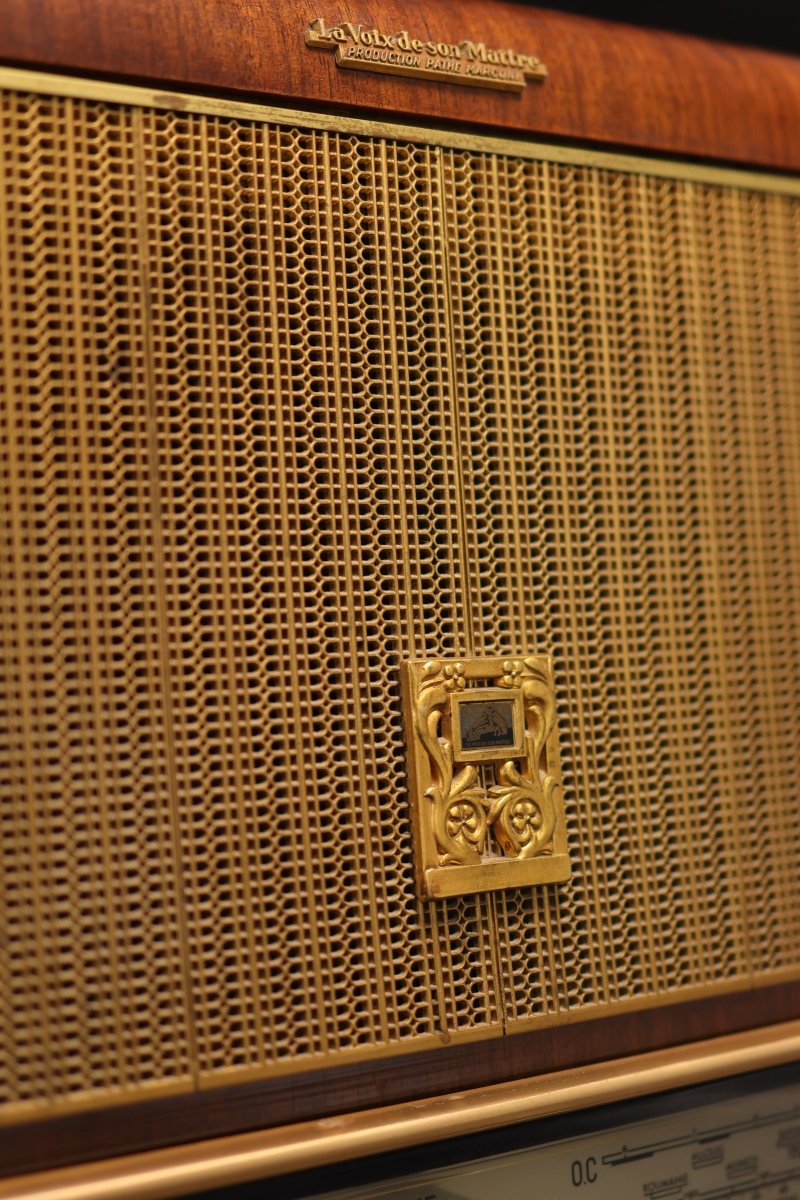 Radio Bluetooth La voix de son maître Vintage de 1954 - radio - vintage - bluetooth - tsf - dab - modernisation - retrofit