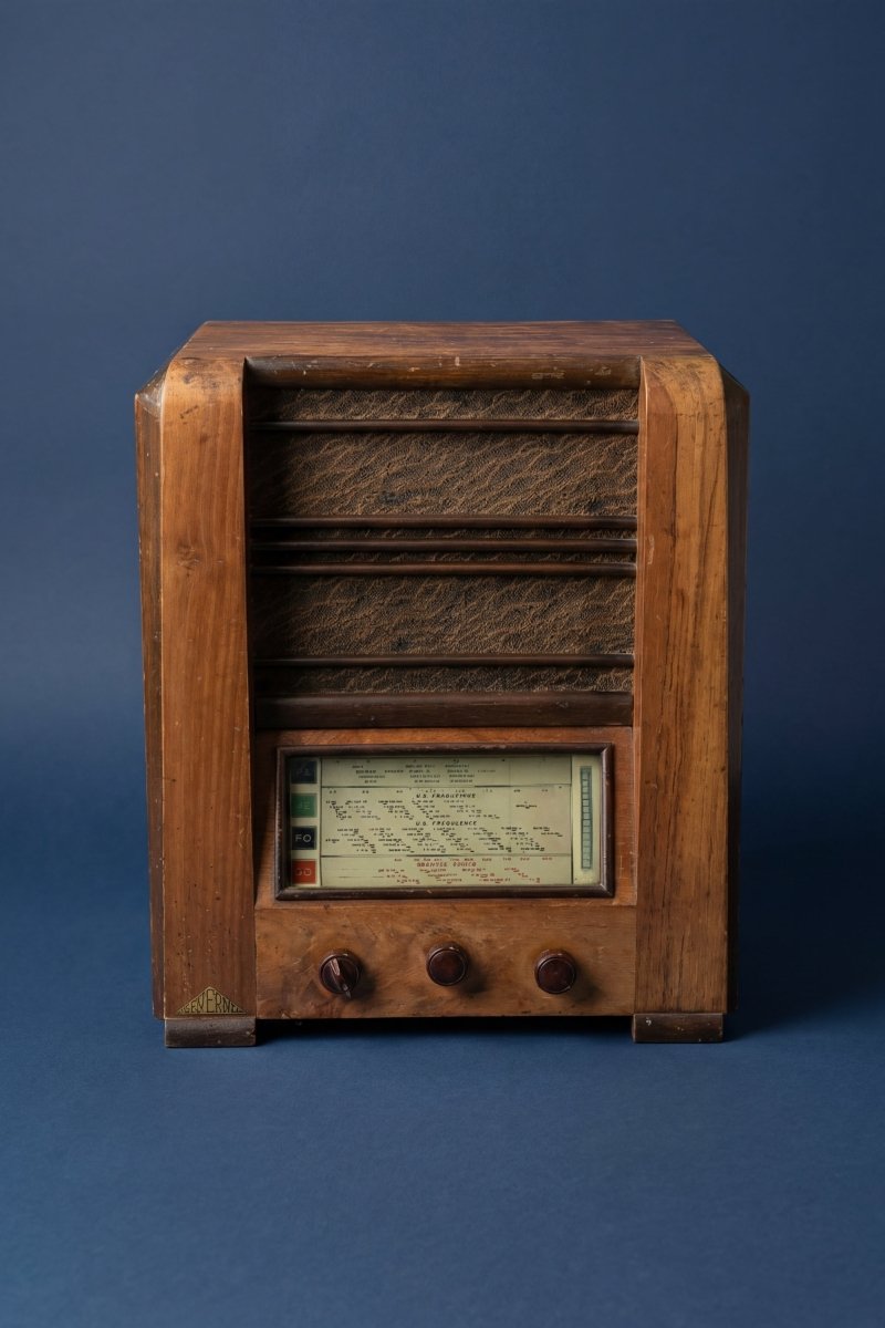 Radio Bluetooth Arverne Vintage de 1935 - radio - vintage - bluetooth - tsf - dab - modernisation - retrofit