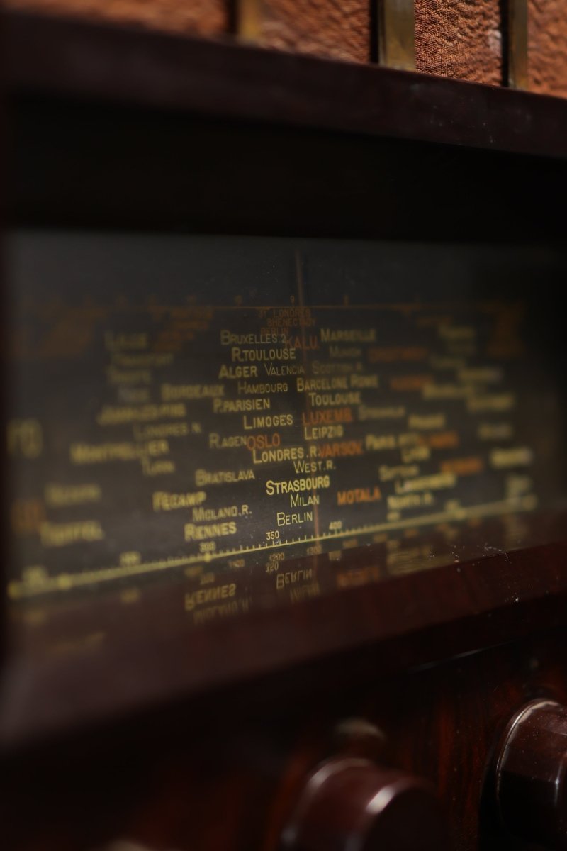 Radio Bluetooth Ducretet - Thomson Vintage de 1936 - radio - vintage - bluetooth - tsf - dab - modernisation - retrofit