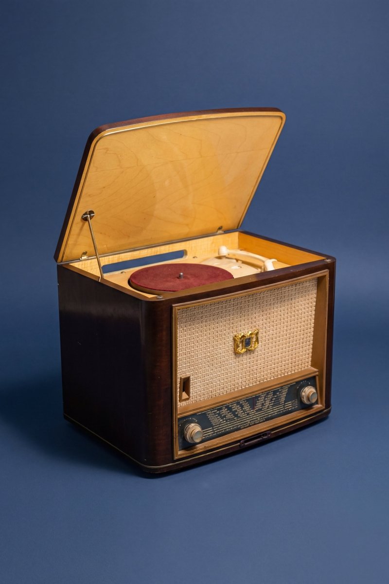 Radio Bluetooth Radiola Vintage de 1955 - radio - vintage - bluetooth - tsf - dab - modernisation - retrofit