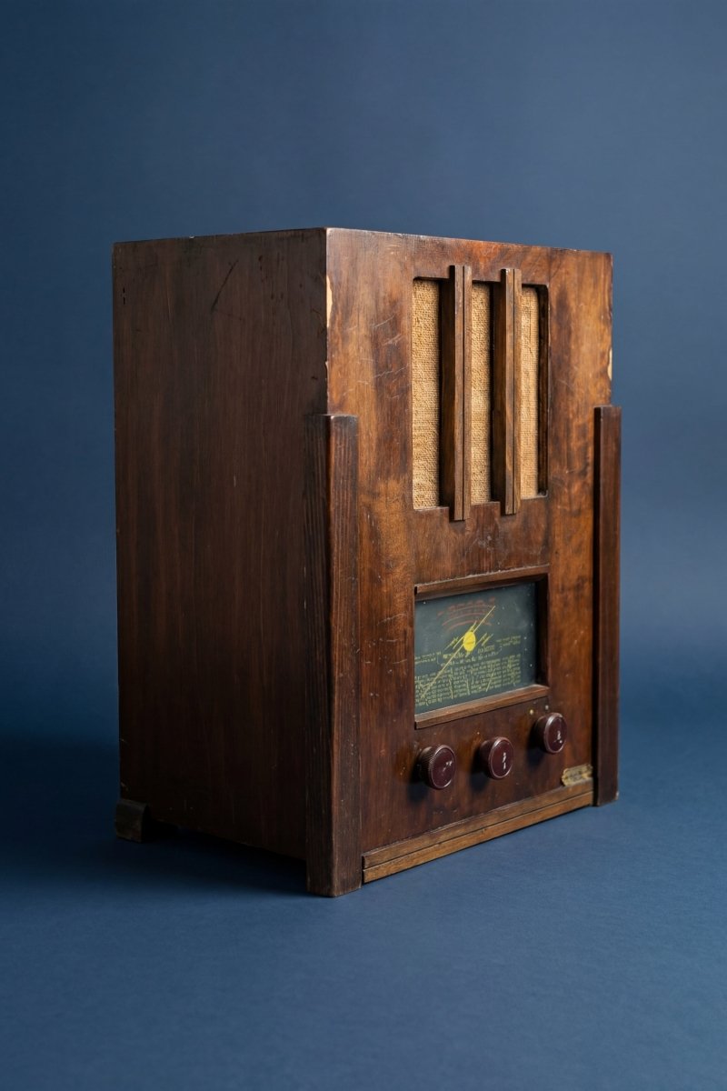 Radio Bluetooth Artisanale Vintage de 1936 - radio - vintage - bluetooth - tsf - dab - modernisation - retrofit