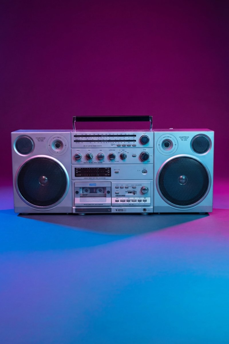 Boombox Bluetooth Radiola Vintage de 1983 - radio - vintage - bluetooth - tsf - dab - modernisation - retrofit