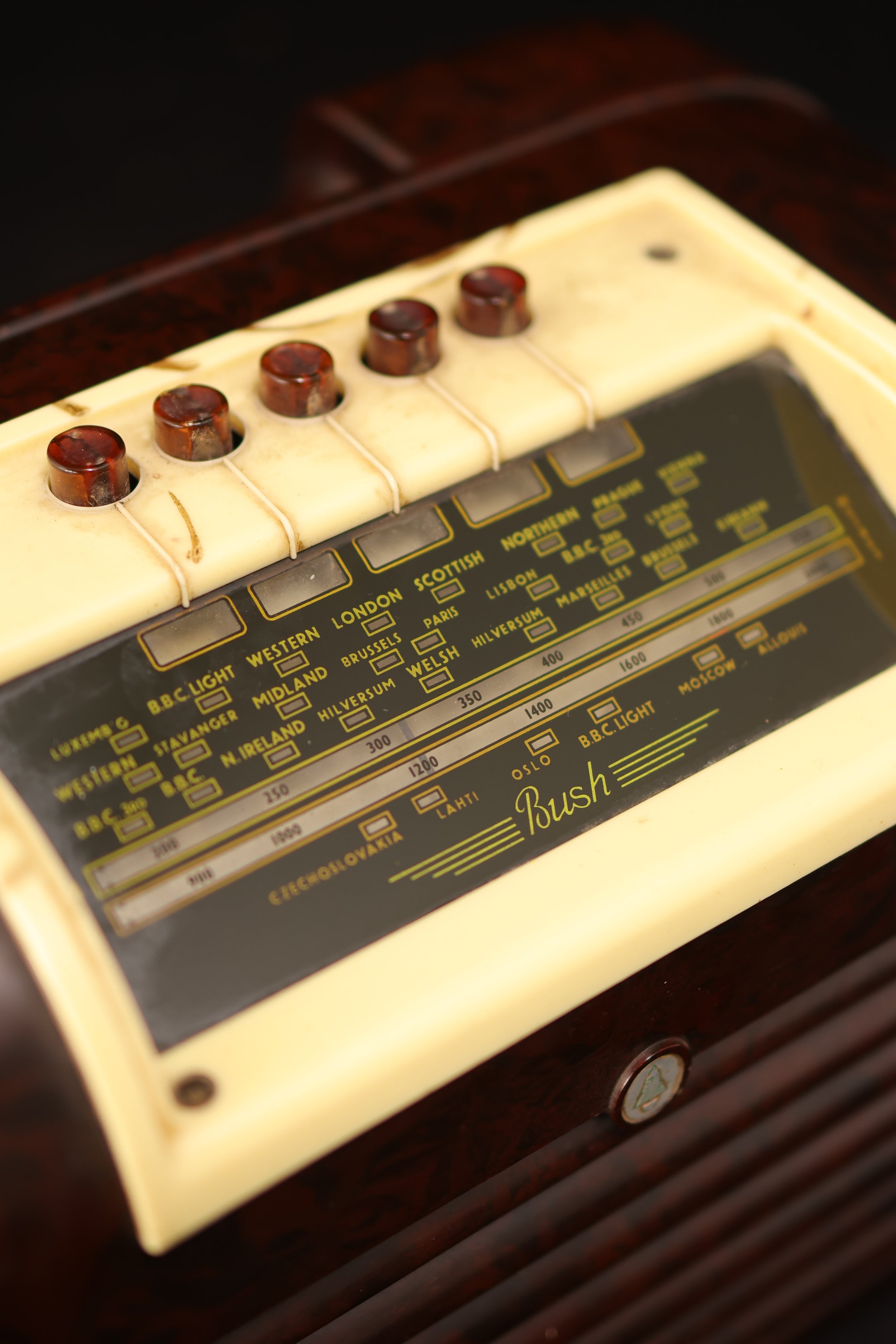 Transistor Bluetooth Bush Vintage de 1950