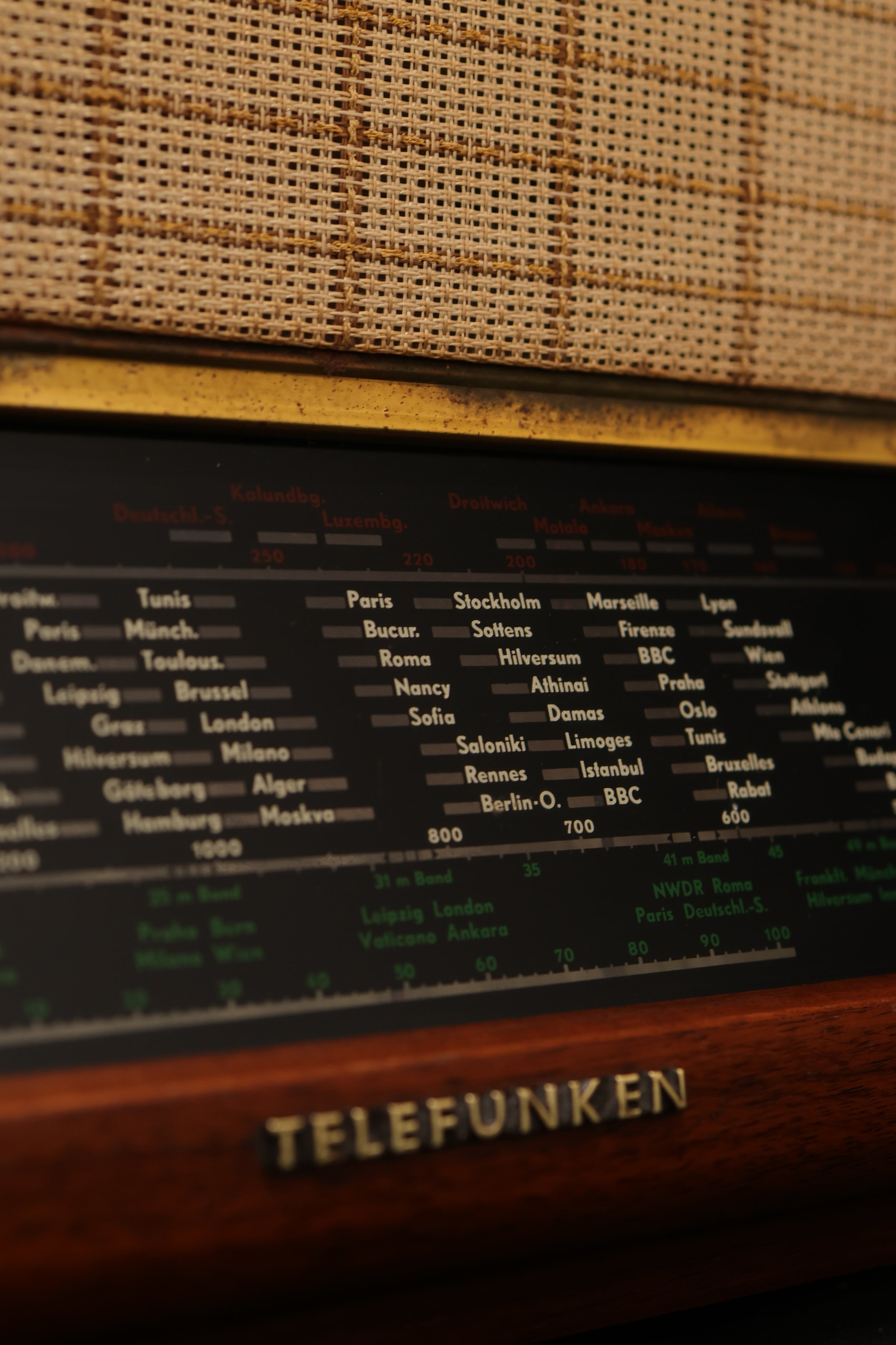 Radio Bluetooth Telefunken Vintage de 1952